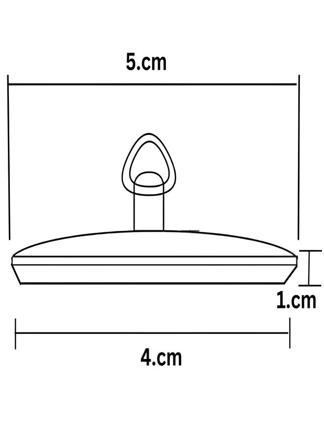NEW WARE 40mm Bath Tub Chain Plug Drain - Bathroom Sink Basin Stopper Plug with Chain - Image 2